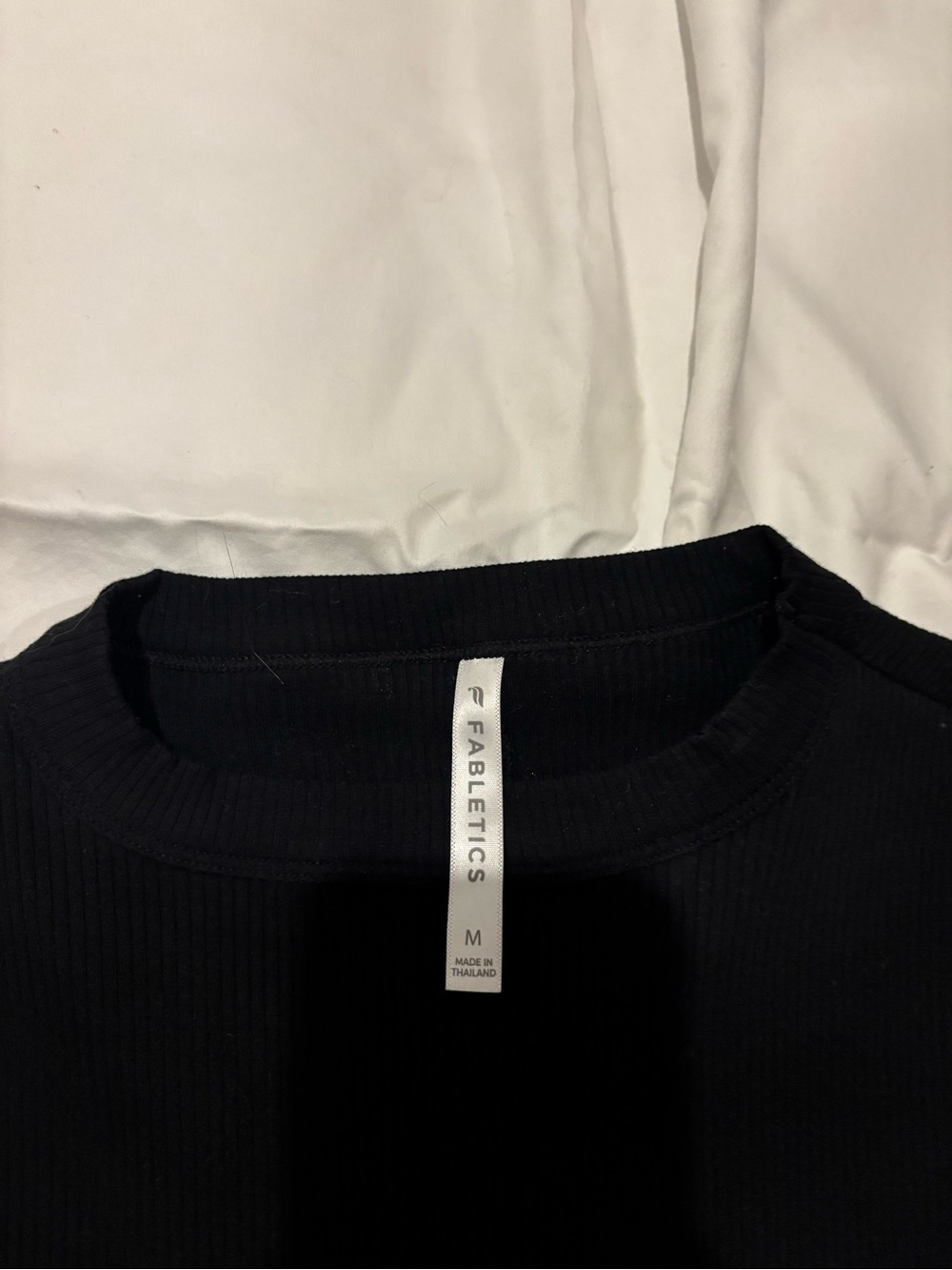 Fabletics Ribbed Short Sleeve Top - Picture 2 of 2